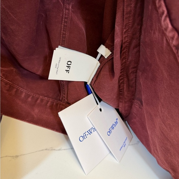 OFF-White GarmDyed Canvas/Denim over Jacket XL - Picture 3 of 3